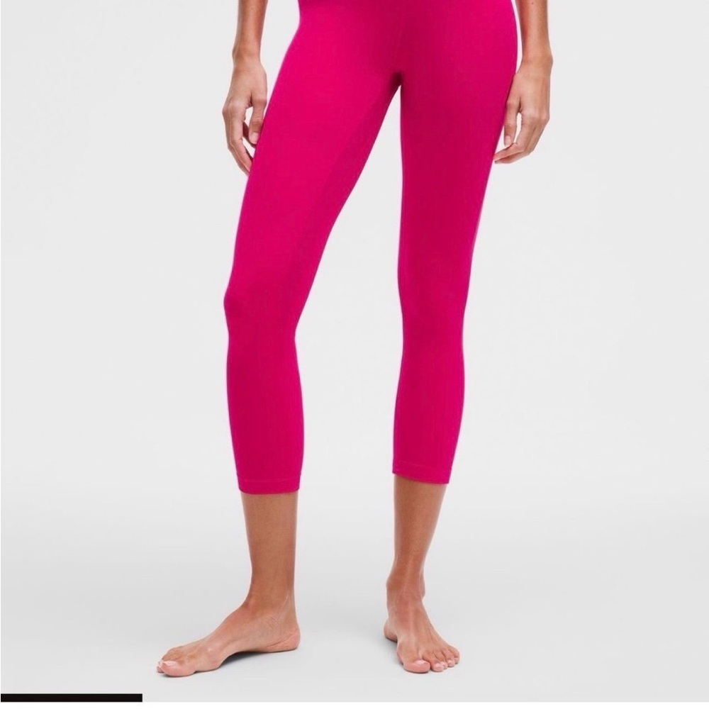 Lulu Lemon Align leggings. Bright Pink. Like New.